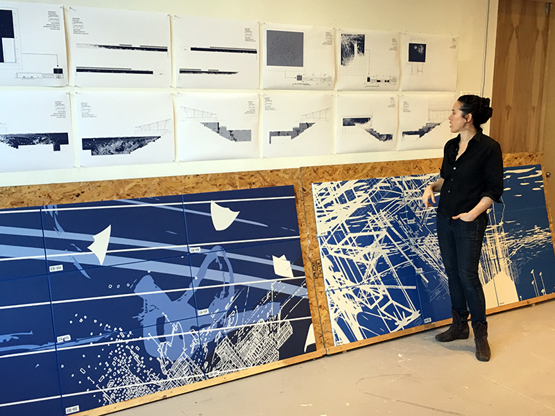 Sarah Sze, Blueprint for a Landscape