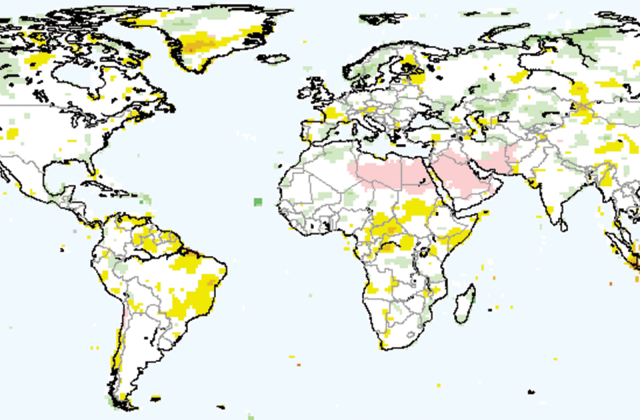 IRI Multi-model Probability Forecast for Precipitation for August-September-October 2017, Issued July 2017