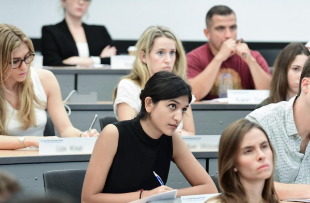 Columbia Business School students